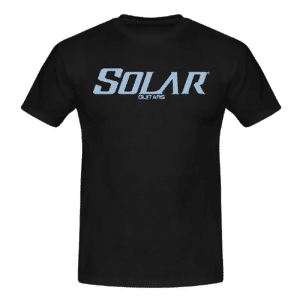 Solar T-Shirt black with grey logo