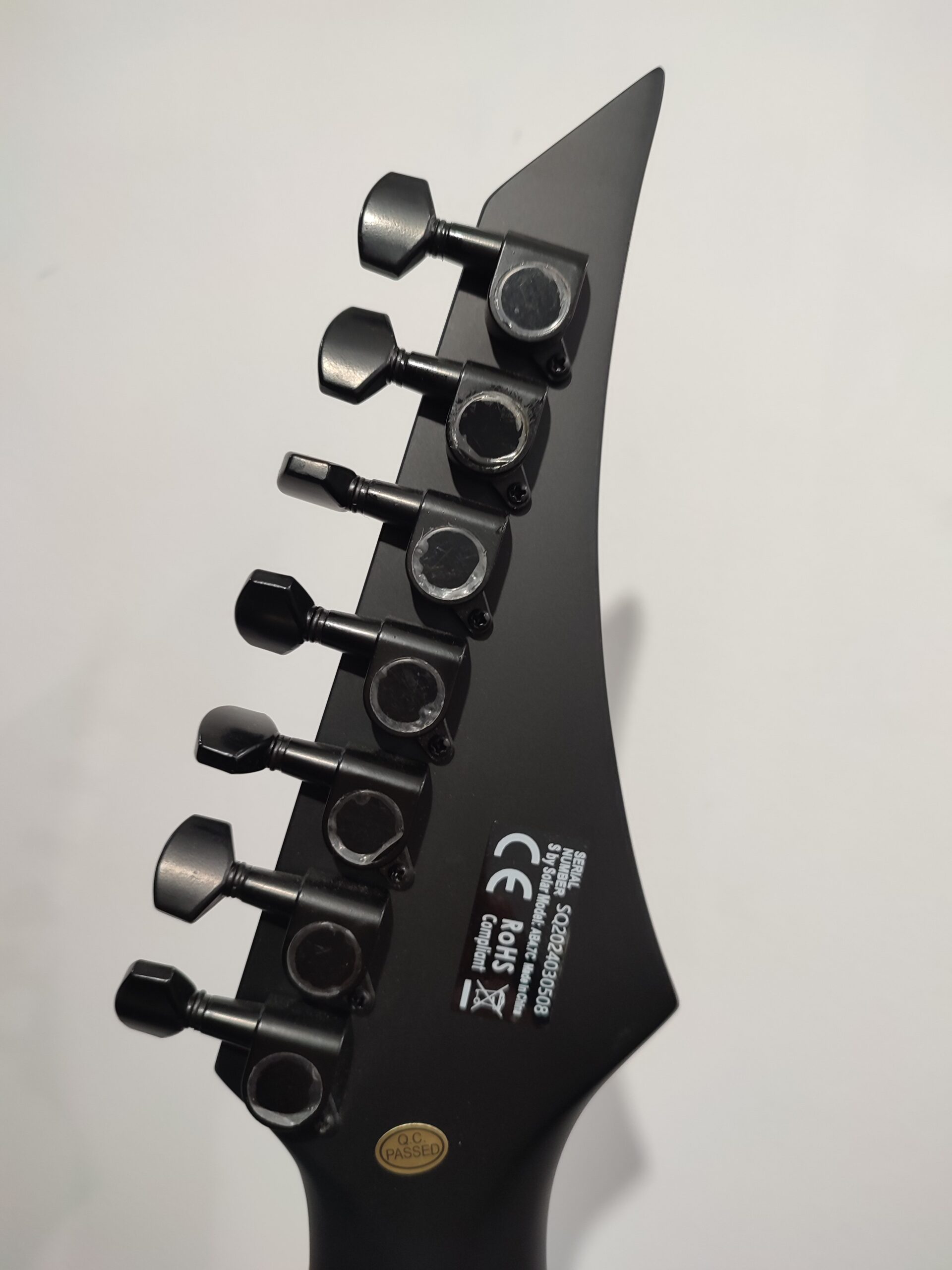 AB4.7C – 7 String S by Solar – Carbon Black Matte Outlet N