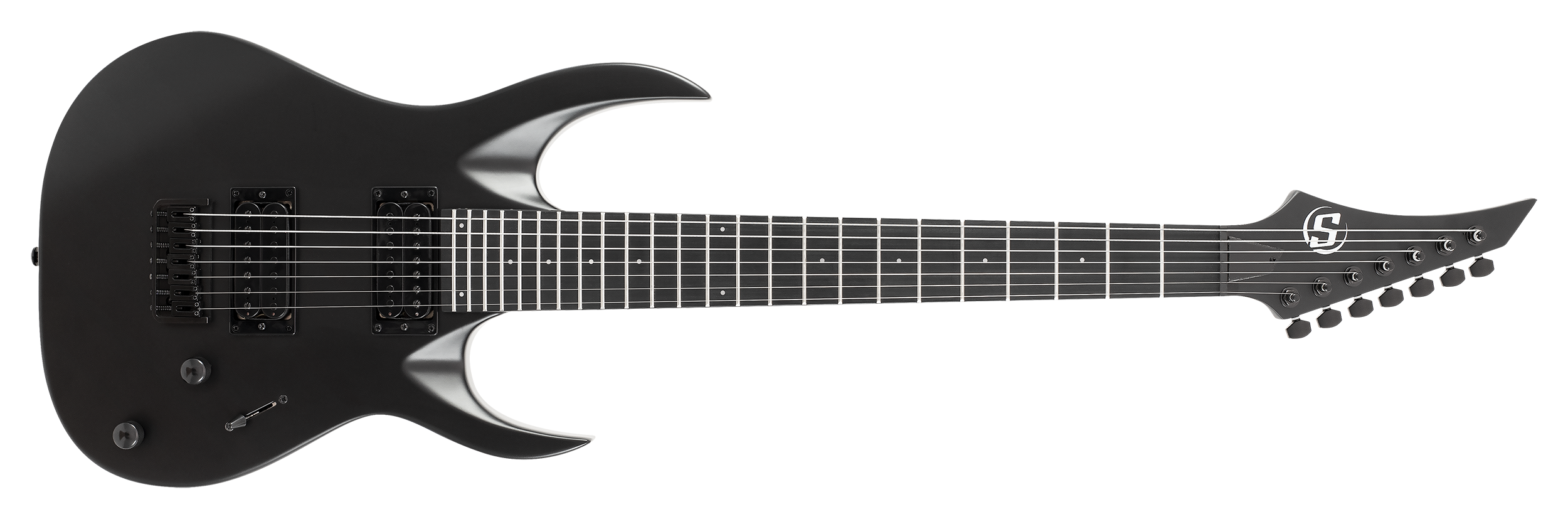 AB4.7C – 7 String S by Solar – Carbon Black Matte