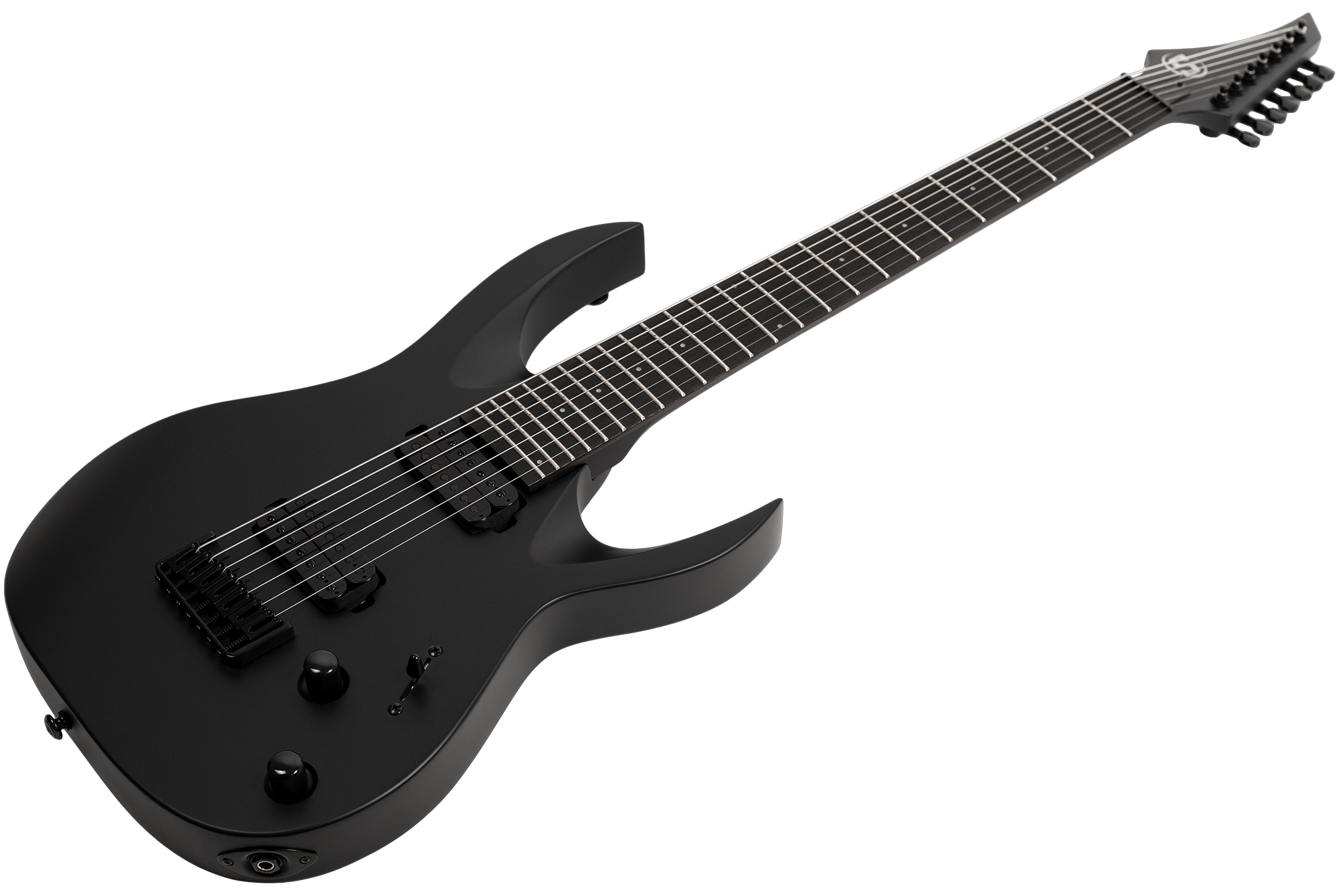 AB4.7C – 7 String S by Solar – Carbon Black Matte – NEW